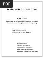 DISTRIBUTED COMPUTING - Case Study