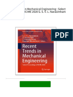 PDF Recent Trends in Mechanical Engineering: Select Proceedings of ICIME 2020 G. S. V. L. Narasimham Download