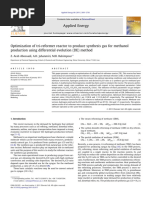 Optimization of Tri Reformer Reactor To