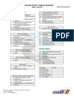 Lista de Utiles Decimo