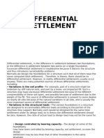 t4d Differential Settlement