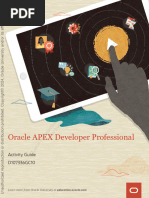 Oracle APEX Developer Professional - Activity Guide