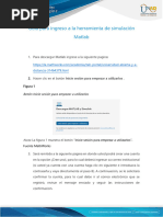 Anexo Único - Guía para Ingreso A La Herramienta de Simulación Matlab