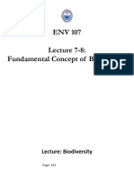 ENV - 107 - Lecture 7-8 - Biodiversity N