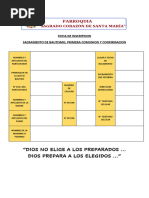 Ficha de Inscripcion Del Participante Catequesis 2022-2