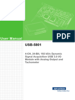 Usb-5801 User Manual Ed.1 Final