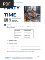 Party Time British English Student A2 B1