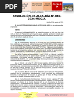 Res. 089-2024 - Incorporacion de LLAMKASUN