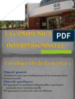 La Communication Interpersonnelle