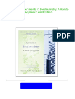 Immediate Download (Ebook PDF) Experiments in Biochemistry: A Hands-On Approach 2nd Edition Ebooks 2024