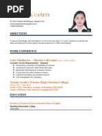 Vanessa Deofilo Updated Resume