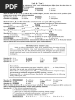 B Test Theo Form 2025 - Anh 10 Global Success Grade 10 - Unit 3 - Test 3 - GV