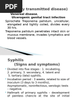 Syphilis, Gonorr