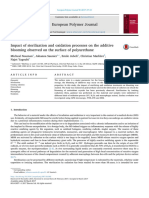 Impact of Sterilization and Oxidation Processes On The Additive