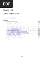 Chap12 Calcul Differentiel