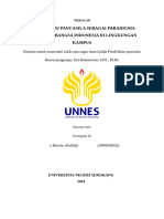 Makalah Aktualisasi pancasila sebagai Paradigma kehdiupan bangsa Indonesia di Lingkungan kampus