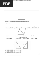 Maths Class Ix Chapter 07 Triangles Practice Paper 09