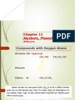 Alcohols, Phenols and Ethers