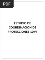 Protecciones Cerro Azul 10 KV 30e