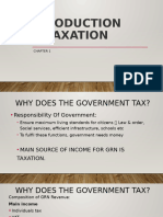 Introduction To Taxation - 2024