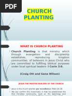 CHURCH PLANTING - Slides