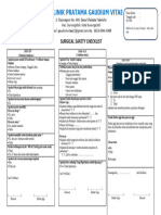 surgical safety ceklist