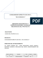 4.2.1 Memorias Descriptivas y Especificaciones Técnicas Mecánicas V0