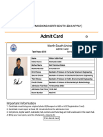 Print Admit Card