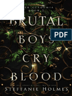 Brutal Boys Cry Blood (Steffanie Holmes)