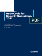 Hype Cycle For Security Operations 2021