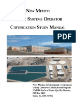 Water System Operator Certification Study Manual