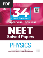 Demo 30 Arihant NEET 34 Years Chapterwise Solved Papers Physics 2022