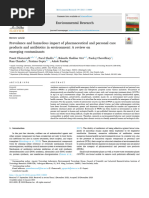 Prevalence and Hazardous Impact of Pharmaceutical and Personal Care