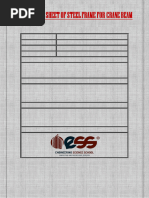 Claculation Sheet - Steel Frame For Crane - Rev01