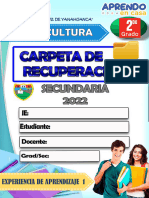 Carpeta Recuperacion 2° Arte y Cultura