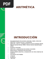 ARITMETICA