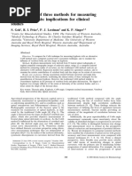 A Comparison of Three Methods For Measuring Thoracic Kyphosis: Implications For Clinical Studies