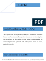 Capm Cont