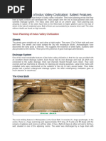 Town Planning of Indus Valley Civilization