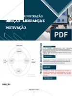 AULA - FUNÇÃO ADMINISTRAÇÃO - DIREÇÃO LIDERANÇA