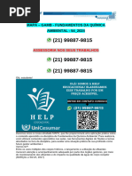Mapa - Gamb - Fundamentos Da Quimica Ambiental - 54 - 2024