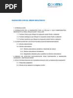 Tema 7: Aspectos Generales de La Interacción de La Radiación Con El Medio Biológico