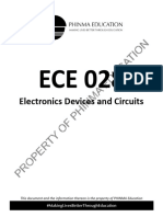 ECE 028 - Electronic Devices and Circuits (LEC) - WM-2