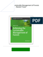 Immediate download Achieving the Sustainable Management of Forests Alastair Fraser ebooks 2024