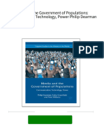 PDF Media and The Government of Populations: Communication, Technology, Power Philip Dearman Download