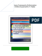 Instant Download A Multidisciplinary Framework of Information Propagation Online Susannah B. F. Paletz PDF All Chapter