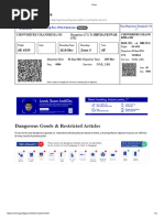 Boarding Pass BLR To BBSR