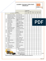 TLB Daily Checklist