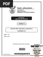 English FAL P3 Grade 10 Nov 2019 D