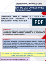 Como Formular Conclusiones Descriptivas - Proyect